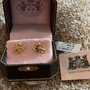 Juicy Couture stud earrings
